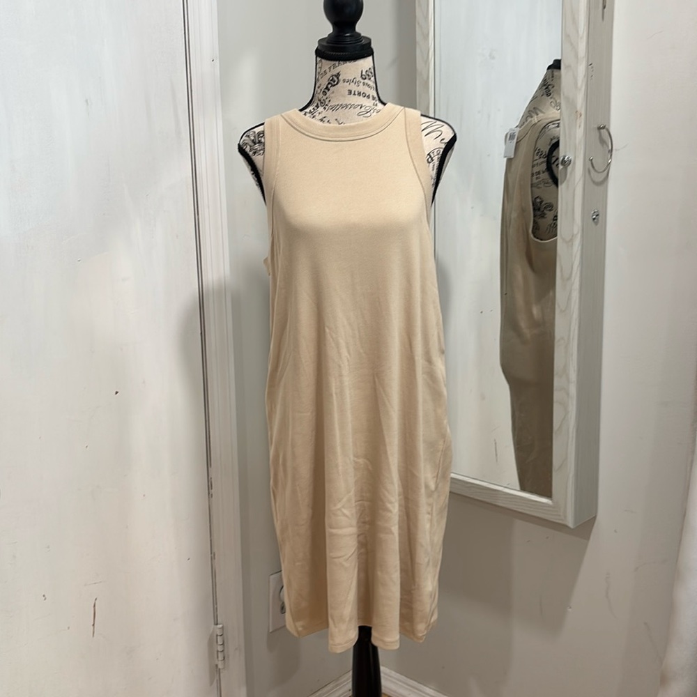 Old Navy Tan Cream Sleeveless Tank Top 2X